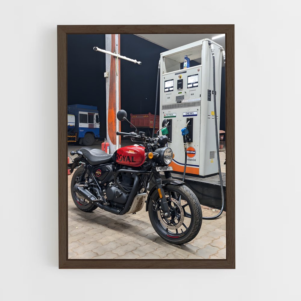 Poster Saga Majestueuse Enfield – affiche Royal Enfield (vue 5)